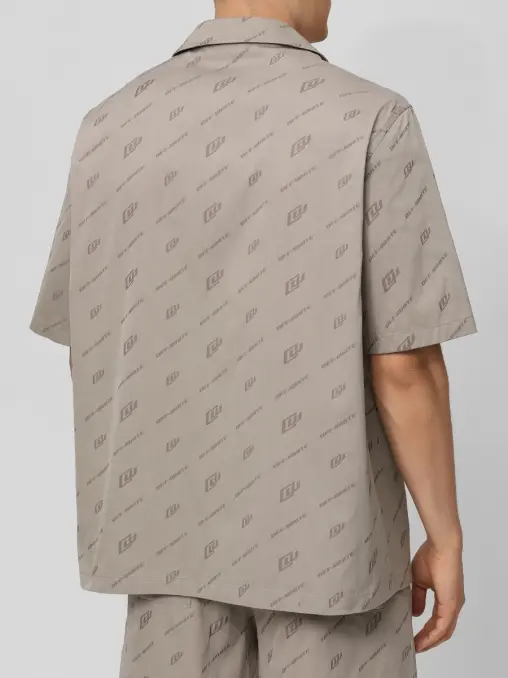 Рубашка Regular Fit хлопковая OFF-WHITE