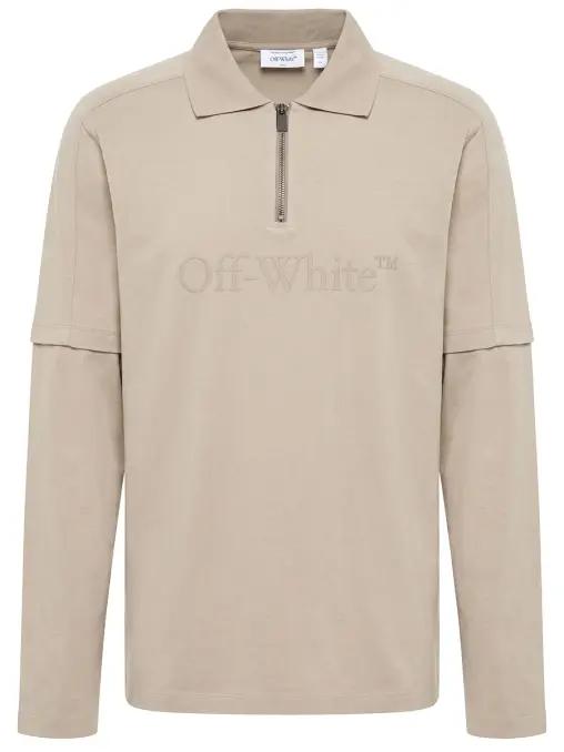 Поло хлопковое OFF-WHITE