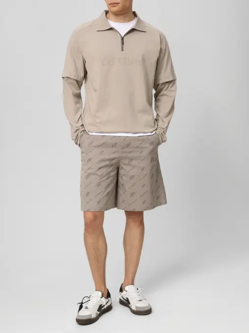 Поло хлопковое OFF-WHITE