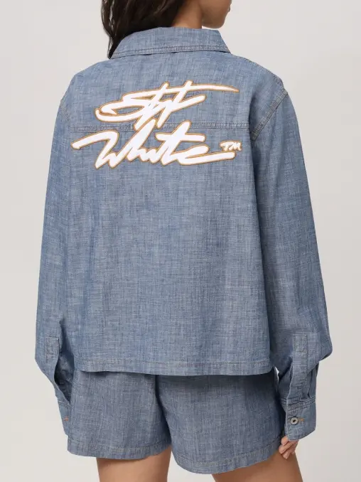 Рубашка джинсовая OFF-WHITE