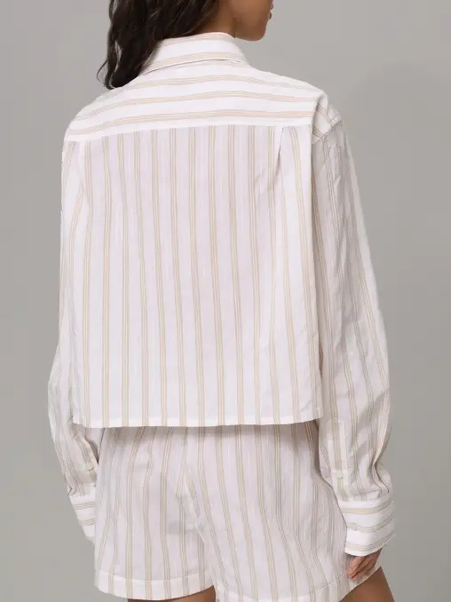 Рубашка из вискозы и хлопка OFF-WHITE