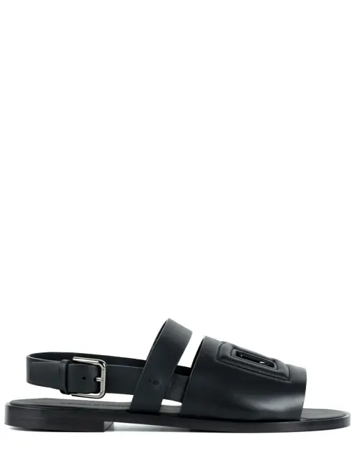 Сандалии кожаные DOLCE & GABBANA