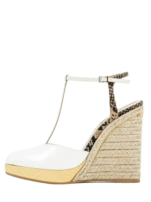Босоножки кожаные FENDI