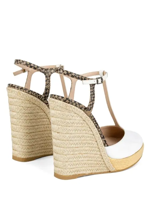 Босоножки кожаные FENDI