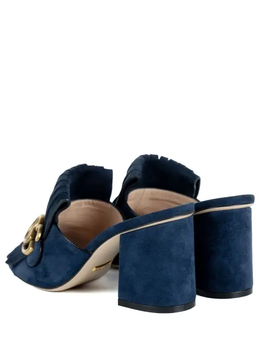 Мюли замшевые GUCCI