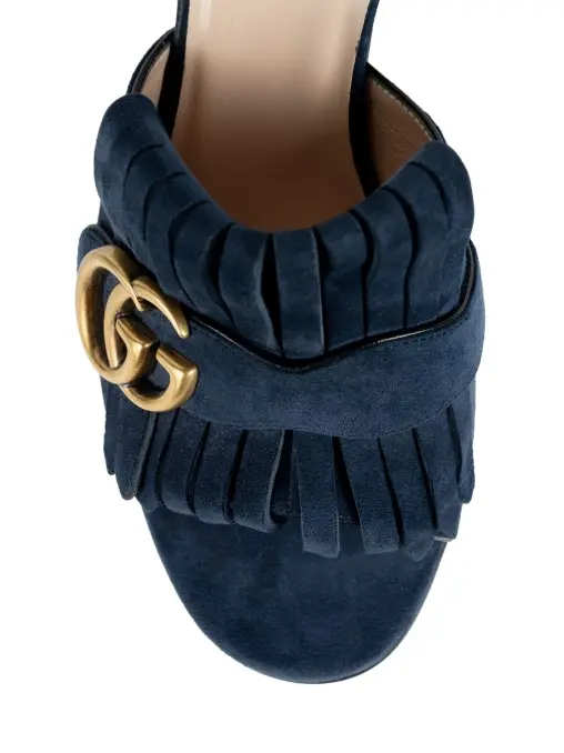 Мюли замшевые GUCCI