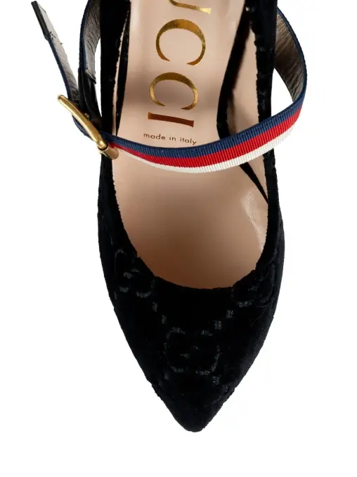 Туфли текстильные GUCCI