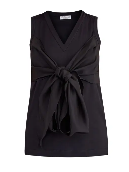 Топ хлопковый BRUNELLO CUCINELLI