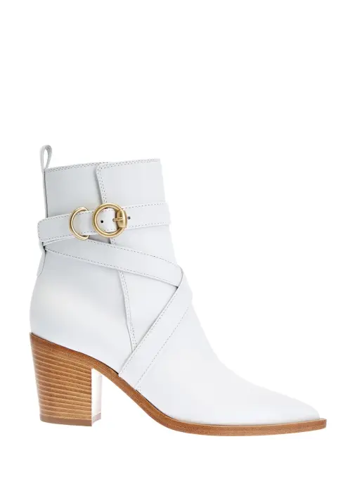 Ботильоны кожаные GIANVITO ROSSI