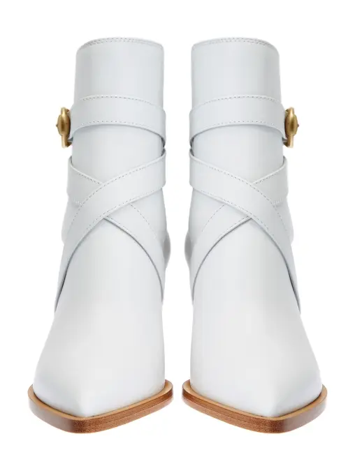 Ботильоны кожаные GIANVITO ROSSI