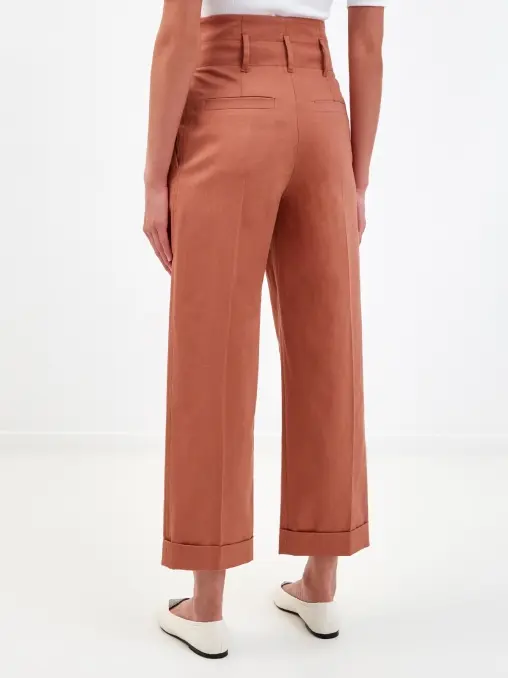 Брюки хлопковые BRUNELLO CUCINELLI