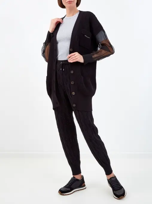 Брюки хлопковые BRUNELLO CUCINELLI