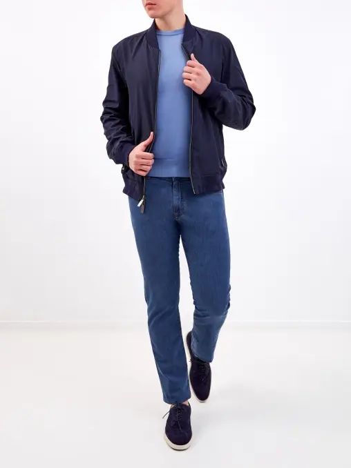 Джинсы хлопковые CANALI