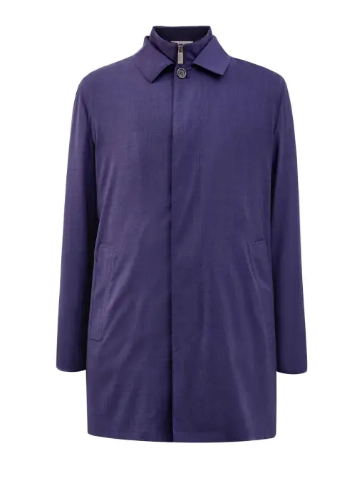 Плащ шерстяной CANALI