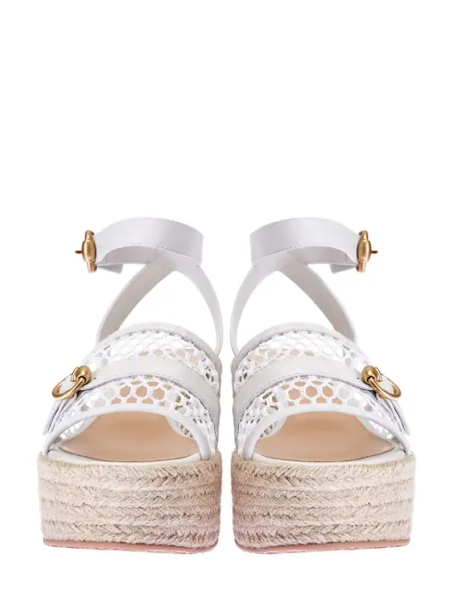 Босоножки кожаные GIANVITO ROSSI