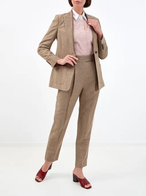 Брюки шерстяные BRUNELLO CUCINELLI