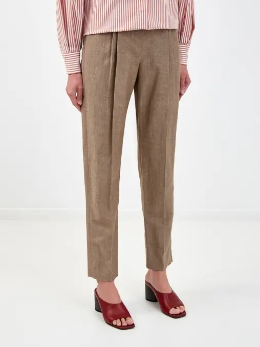 Брюки шерстяные BRUNELLO CUCINELLI