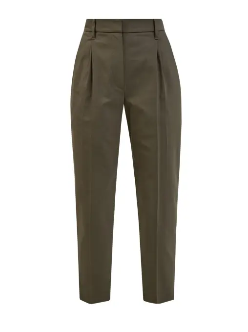 Брюки хлопковые BRUNELLO CUCINELLI