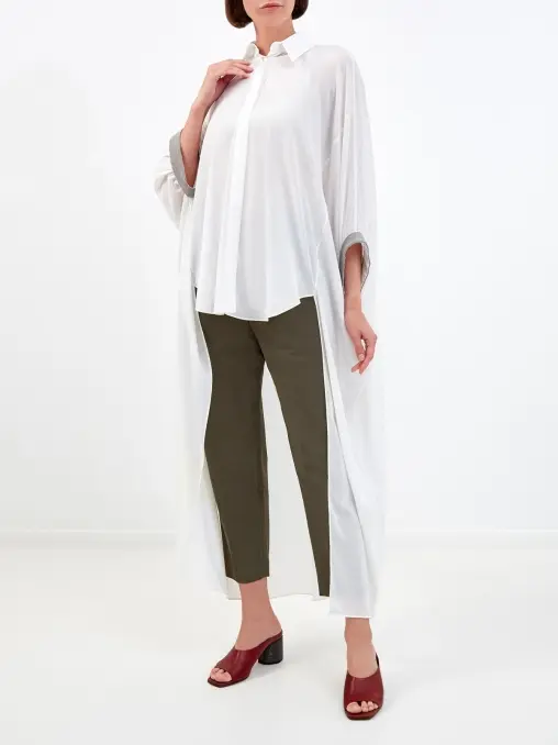 Брюки хлопковые BRUNELLO CUCINELLI