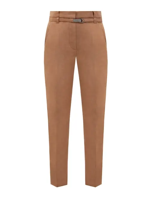 Брюки льняные BRUNELLO CUCINELLI
