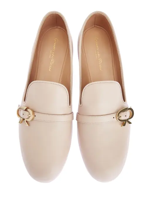 Лоферы кожаные GIANVITO ROSSI