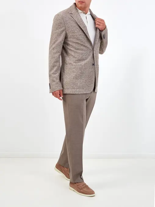 Брюки шерстяные CANALI