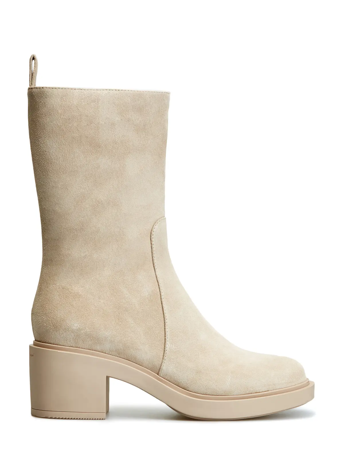 Ботильоны замшевые