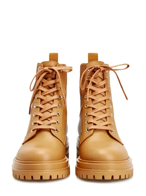 Ботинки кожаные GIANVITO ROSSI