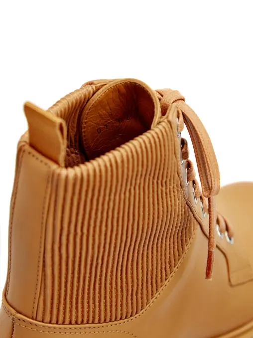 Ботинки кожаные GIANVITO ROSSI