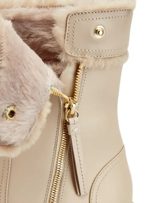 Ботинки кожаные GIANVITO ROSSI