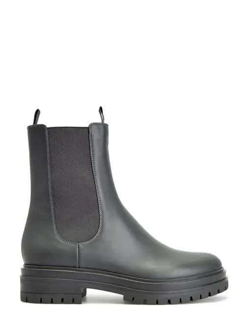 Ботинки кожаные GIANVITO ROSSI