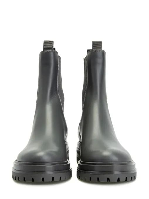 Ботинки кожаные GIANVITO ROSSI