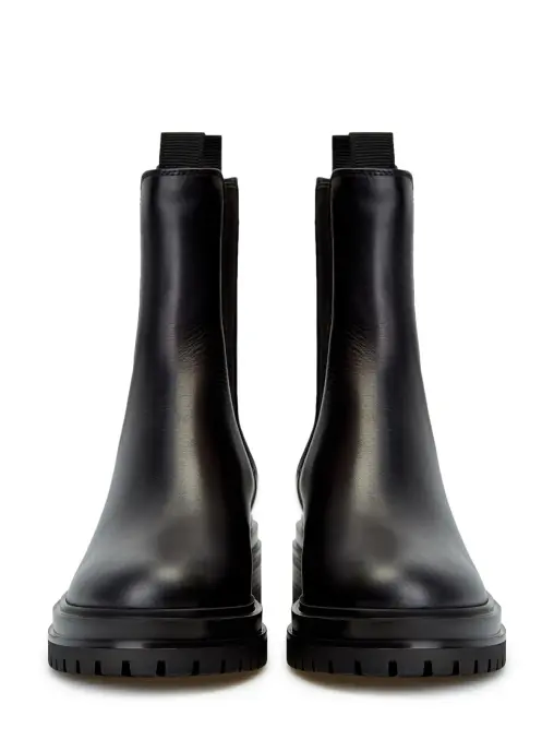 Ботинки кожаные GIANVITO ROSSI