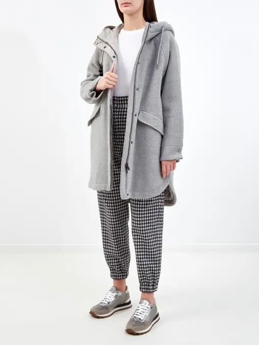 Брюки шерстяные BRUNELLO CUCINELLI