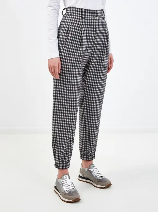 Брюки шерстяные BRUNELLO CUCINELLI