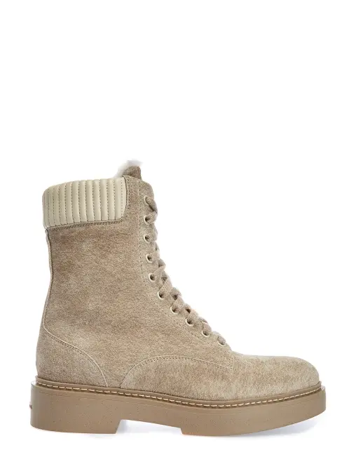 Ботинки замшевые SANTONI