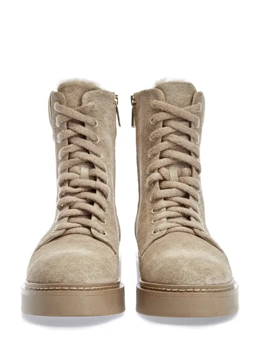 Ботинки замшевые SANTONI