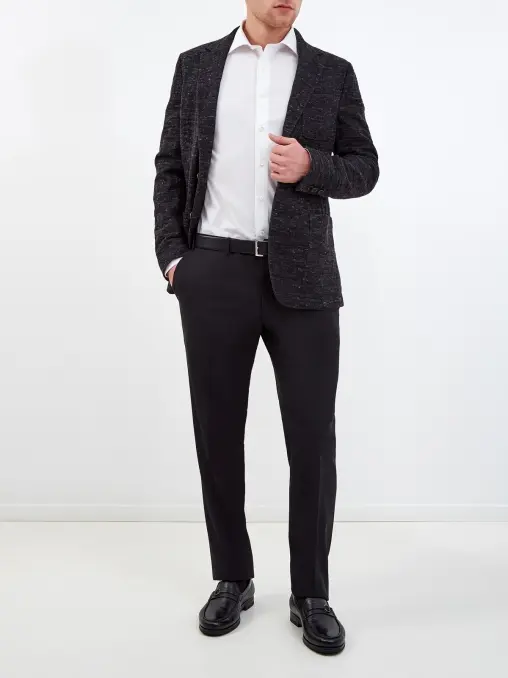 Брюки шерстяные CANALI