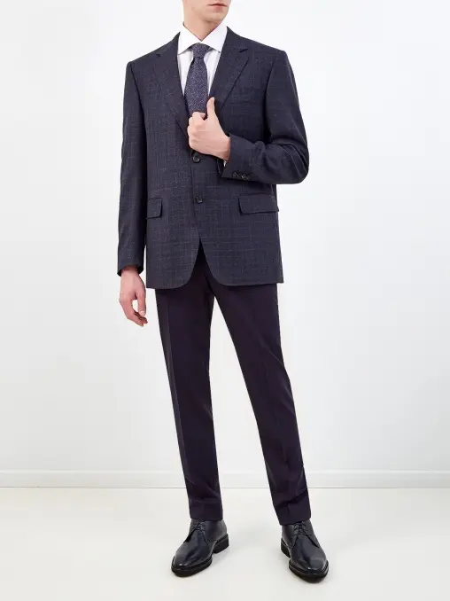 Брюки шерстяные CANALI