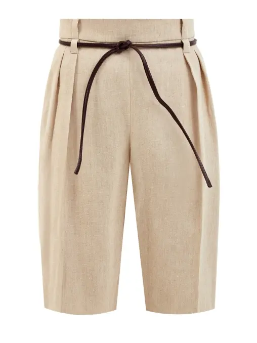 Шорты льняные BRUNELLO CUCINELLI