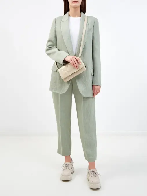 Брюки льняные BRUNELLO CUCINELLI