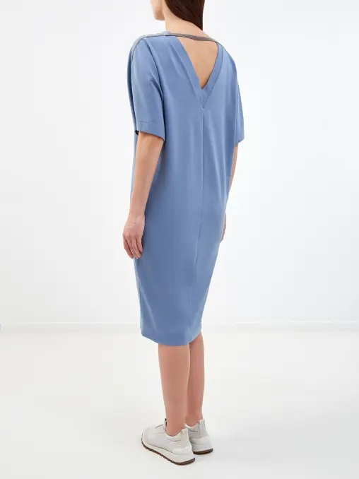 Платье хлопковое BRUNELLO CUCINELLI
