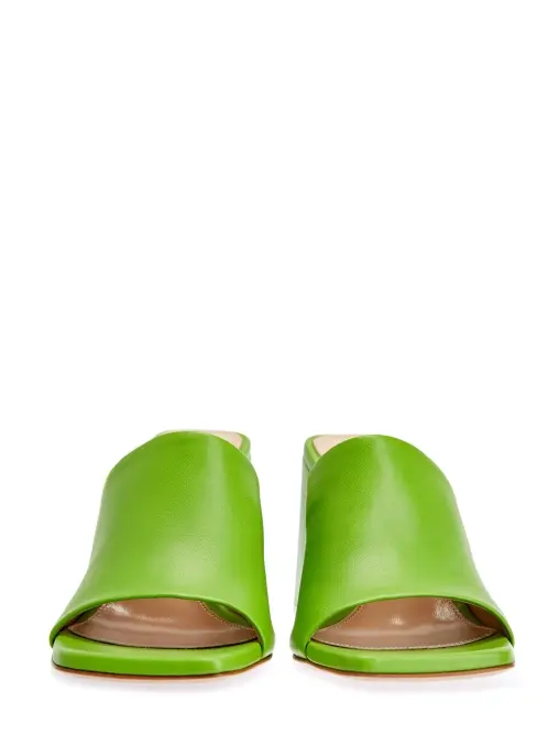 Сабо кожаные GIANVITO ROSSI