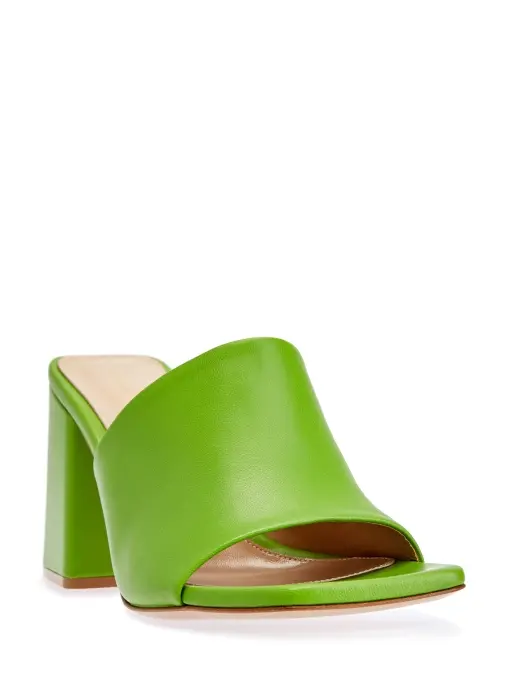 Мюли кожаные GIANVITO ROSSI