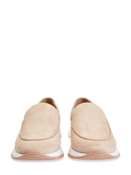 Лоферы замшевые GIANVITO ROSSI