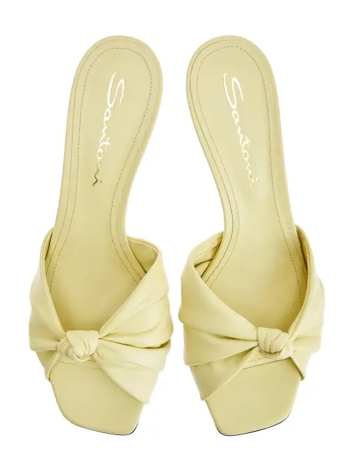 Мюли кожаные SANTONI