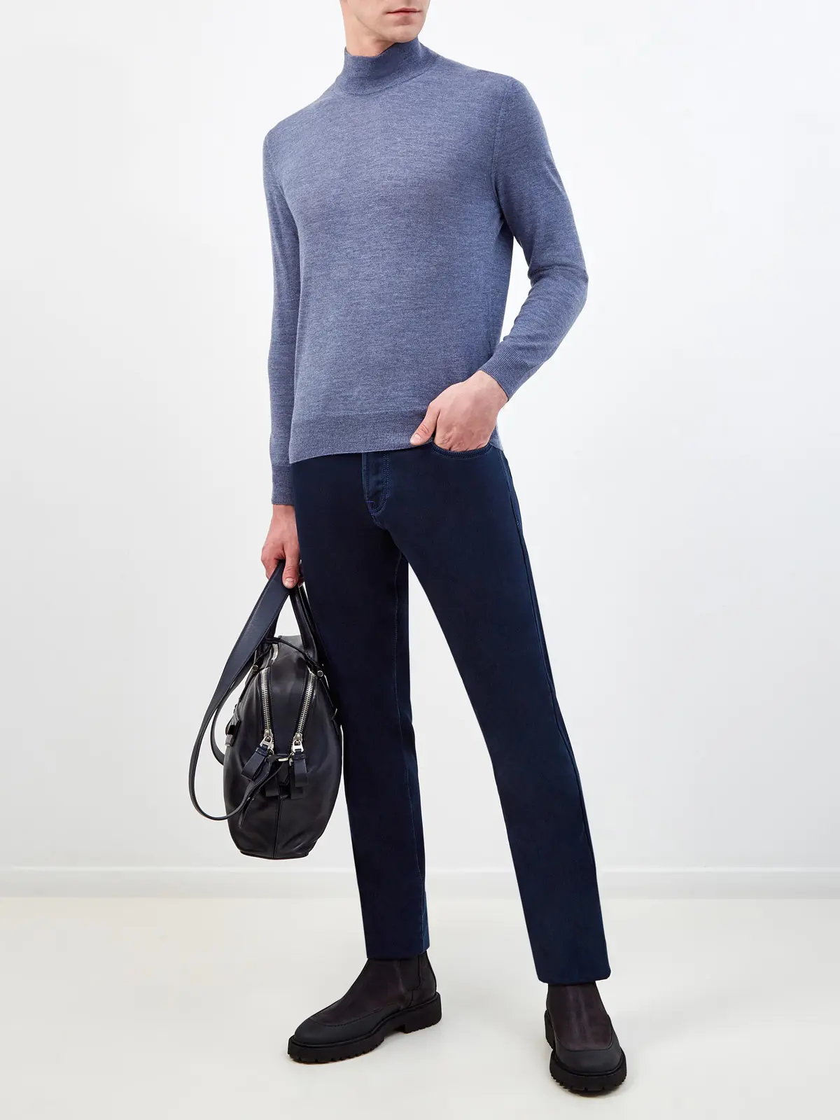 Джинсы Slim Fit хлопковые