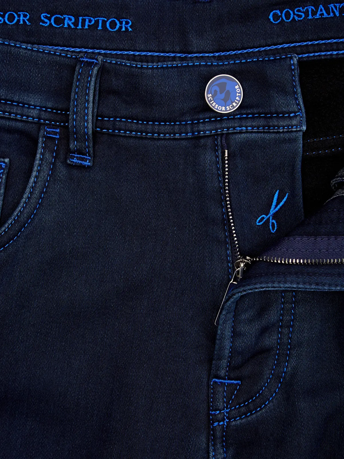 Джинсы Slim Fit хлопковые
