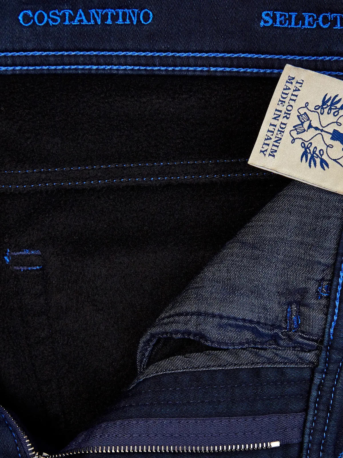Джинсы Slim Fit хлопковые