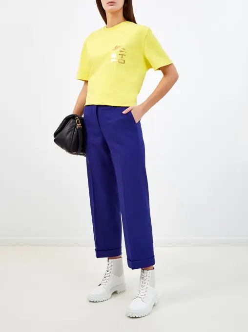 Брюки шерстяные ETRO